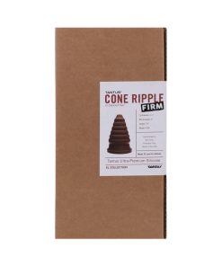 Tantus Cone Ripple Firm Dildo Garnet (Box)