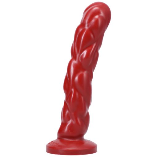 Tantus Paisley Textured Dildo Ruby (Bag) - Image 3