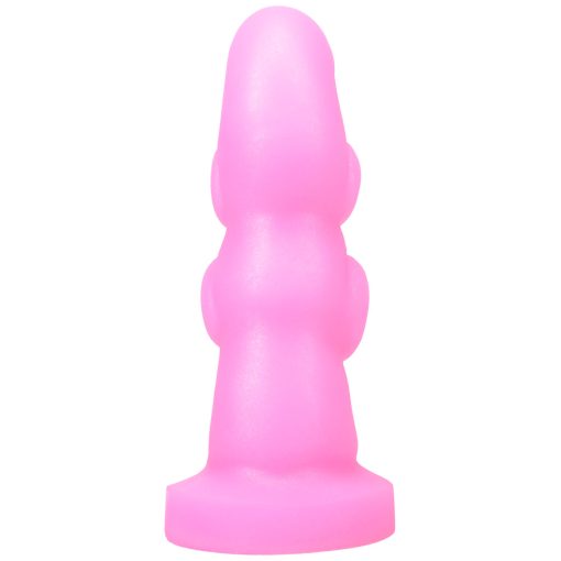 Tantus Hookah Textured Dildo Bubble Gum (Bag) - Image 4