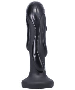 Tantus Magma Textured Fantasy Dildo Onyx