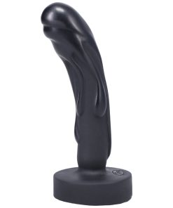 Tantus Mini Magma Textured Fantasy Dildo Onyx