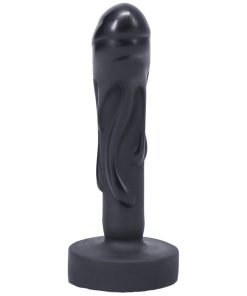 Tantus Mini Magma Textured Fantasy Dildo Onyx
