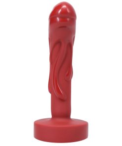 Tantus Mini Magma Textured Fantasy Dildo Crimson