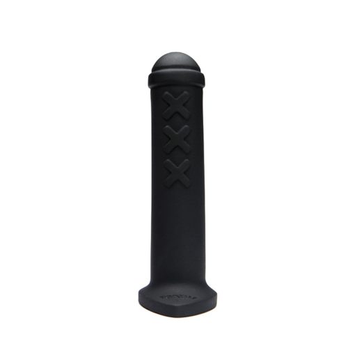 Tantus Amsterdam Junior – Beginner Silicone Dildo in Black, 6" Length