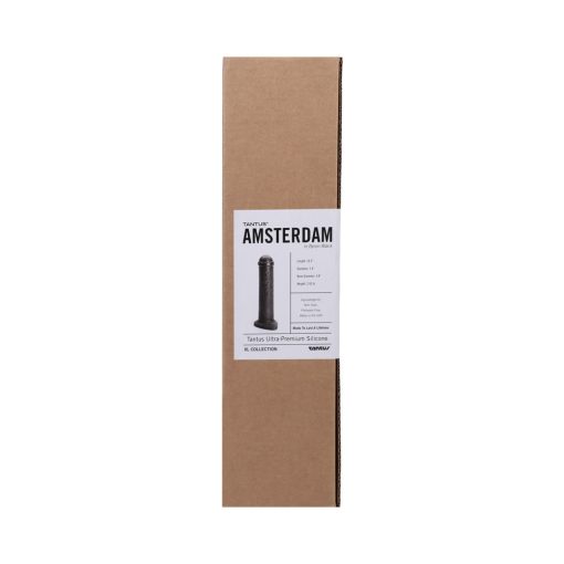 Tantus Amsterdam Soft Dildo Black (Box) - Image 3