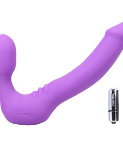 Tantus Strapless Classic Vibrating Strap-On Dildo Lavender
