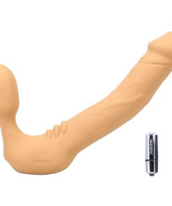Tantus Real Strapless Vibrating Strap-On Dildo Honey