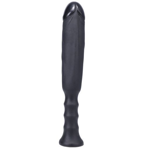 Tantus Anaconda Ergonomic Handle Dildo Onyx - Image 4