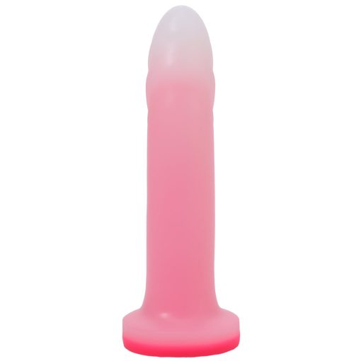 Tantus Flurry O2 Dual Density G-Spot Dildo Rose Quartz - Image 4
