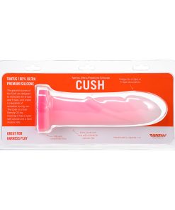 Tantus Cush O2 Dual Density G-Spot Dildo Rose Quartz