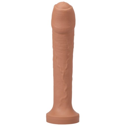 Tantus Uncut #1 O2 Dual Density Dildo Honey - Image 4