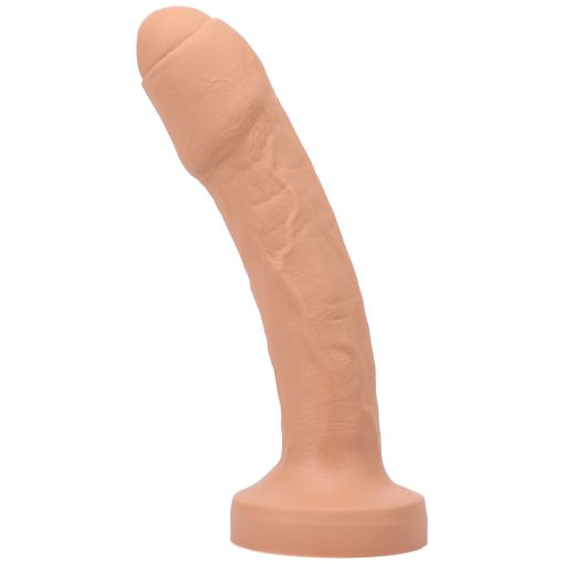 Tantus Uncut #2 O2 Dual Density Dildo Honey (Bag) - Image 3