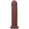 Tantus Alan O2 Dual Density Vibrating Dildo Kit Espresso (Bag)