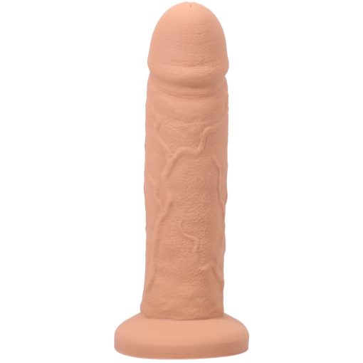 Tantus Sam O2 Vibrating Dual Density Dildo Kit Caramel (Bag) - Image 2