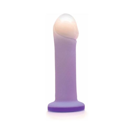 Tantus Duchess O2 Dual Density Vibrating Dildo Twilight - Image 2