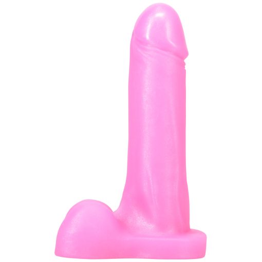 Tantus Champion Super Soft Realistic Dildo Bubble Gum (Bag) - Image 3
