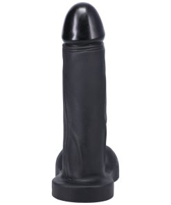 Tantus Champion Super Soft Realistic Dildo Black Onyx (Bag)