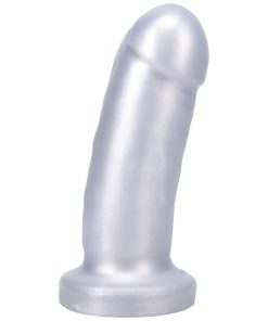 Tantus They/Them Super Soft Dildo Silver