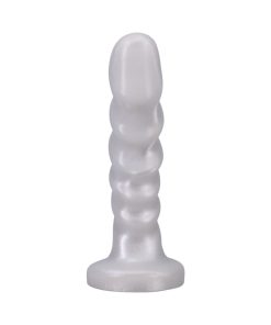 Tantus Echo Vibrating Dildo – Textured Silicone G-Spot Vibe (Pearl White)