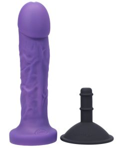 Tantus Goliath Vibrating Dildo Kit Amethyst
