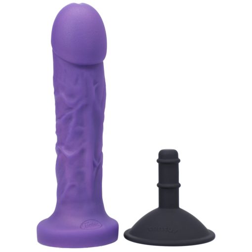 Tantus Goliath Vibrating Dildo Kit Amethyst - Image 5