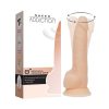 Naked Addiction 8 In. Rotating & Vibrating Dildo With Remote Beige