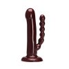 Tantus The Dp Double Dildo Oxblood (Bag)