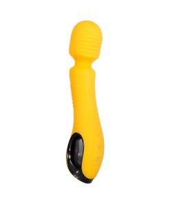 Evolved Buttercup Rechargeable Silicone Wand Vibrator Yellow