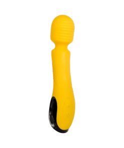 Evolved Buttercup Rechargeable Silicone Wand Vibrator Yellow