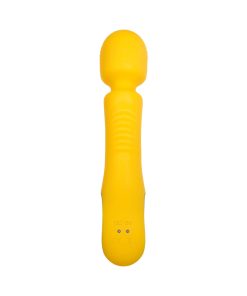 Evolved Buttercup Rechargeable Silicone Wand Vibrator Yellow