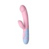 Femmefunn Ffix Rabbit Waterproof Silicone Dual Stimulation G-Spot Vibrator Light Pink