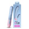 Femmefunn Ffix Rabbit Waterproof Silicone Dual Stimulation G-Spot Vibrator Light Blue