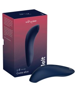 We-Vibe Melt Rechargeable Silicone Pleasure Air Clitoral Stimulator Midnight Blue