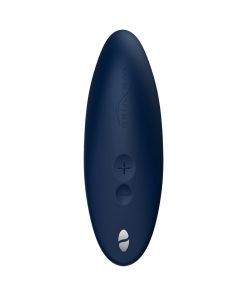 We-Vibe Melt Rechargeable Silicone Pleasure Air Clitoral Stimulator Midnight Blue