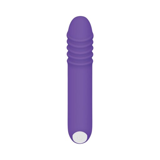 Evolved The G-Rave Light-Up Rechargeable Silicone G-Spot Vibrator Purple - Image 2
