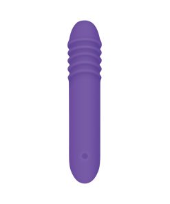 Evolved The G-Rave Light-Up Rechargeable Silicone G-Spot Vibrator Purple