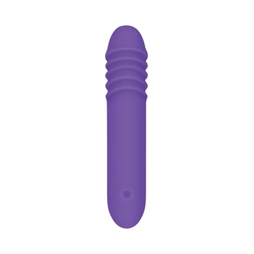 Evolved The G-Rave Light-Up Rechargeable Silicone G-Spot Vibrator Purple - Image 4