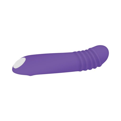 Evolved The G-Rave Light-Up Rechargeable Silicone G-Spot Vibrator Purple - Image 6