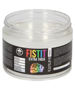 Fist It Extra Thick Water-Based Fisting Lube Rainbow Edition 16.9 Oz.