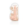 Realrock Realistic 8 In. Dildo With Balls And Suction Cup Beige