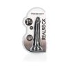 Realrock Realistic 7 In. Dildo With Suction Cup Black