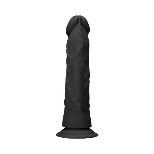 Realrock Realistic 7 In. Dildo With Suction Cup Black - Image 4