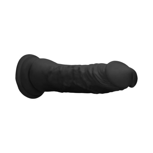 Realrock Realistic 7 In. Dildo With Suction Cup Black - Image 5