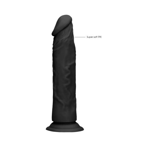 Realrock Realistic 7 In. Dildo With Suction Cup Black - Image 8