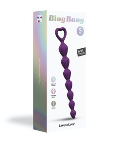 Love To Love Bing Bang Silicone Anal Beads Violet S