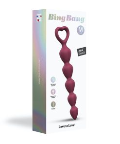 Love To Love Bing Bang Silicone Anal Beads Prune M
