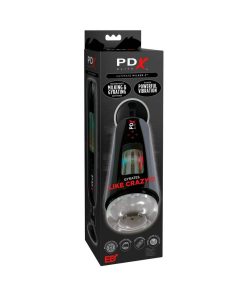 Pdx Elite Ultimate Milker 2 Rechargeable Gyrating Suction Stroker With Hands-Free Suction Cup