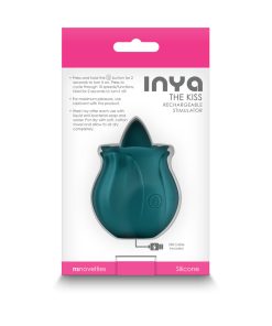 Inya The Kiss Rechargeable Stimulator Dark Teal