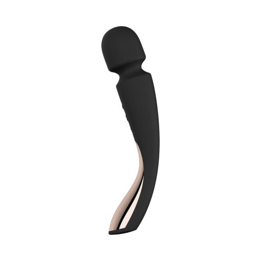 Lelo Smart Wand 2 Medium Rechargeable Wand Vibrator Black - Image 4