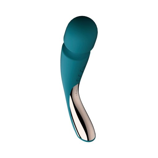 Lelo Smart Wand 2 Medium Rechargeable Wand Vibrator Ocean Blue - Image 5
